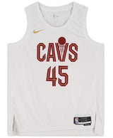 Donovan Mitchell Autographed Cleveland Cavaliers White Nike 2022-2023 Association Edition Swingman Jersey Fanatics