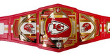 Patrick Mahomes Autographed Kansas City Chiefs Championship Belt Beckett Witnessed