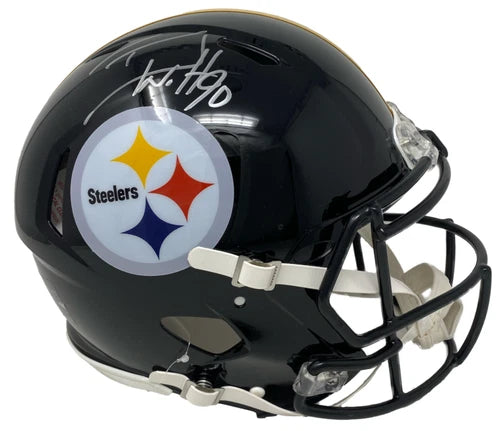 T.J. Watt Autographed Pittsburgh Steelers Speed Authentic Helmet Fanatics