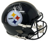 T.J. Watt Autographed Pittsburgh Steelers Speed Authentic Helmet Fanatics
