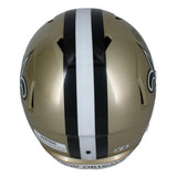 Rashid Shaheed Autographed New Orleans Saints Speed Full Size Helmet Beckett Witnessed