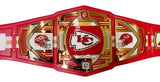 Patrick Mahomes Autographed Kansas City Chiefs Championship Belt Beckett Witnessed