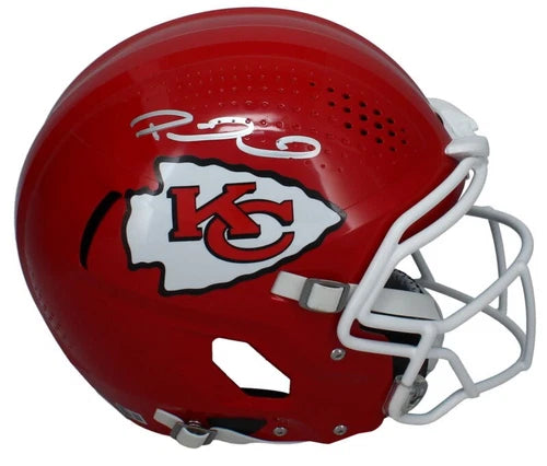 Patrick Mahomes Autographed Kansas City Chiefs Vicis Game Model Authentic Helmet Beckett Witnessed