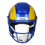 Cooper Kupp Autographed/Inscribed "SB LVI MVP" Los Angeles Rams Speed Flex Authentic Helmet Fanatics