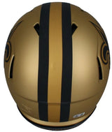 Rashid Shaheed Autographed New Orleans Saints RAVE Speed Authentic Helmet with Visor Beckett Witnessed