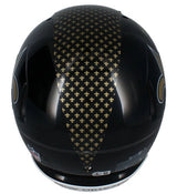 Rashid Shaheed Autographed New Orleans Saints Black 2022 Alternate Speed Authentic Helmet Beckett Witnessed