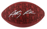 Colts Anthony Richardson Signed Wilson "The Duke" Team Showcase Nfl Football Fan