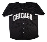 Sam Antonacci Chicago Signed Black Baseball Jersey BAS