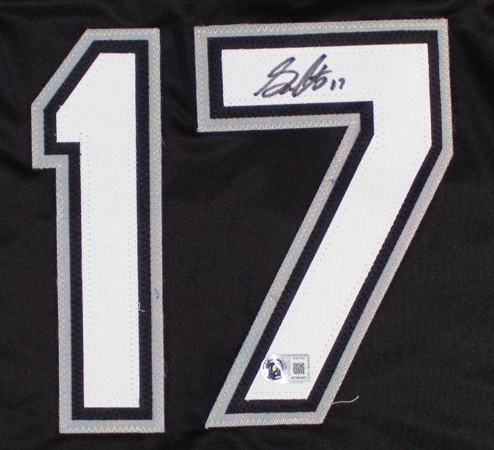 Sam Antonacci Chicago Signed Black Baseball Jersey BAS