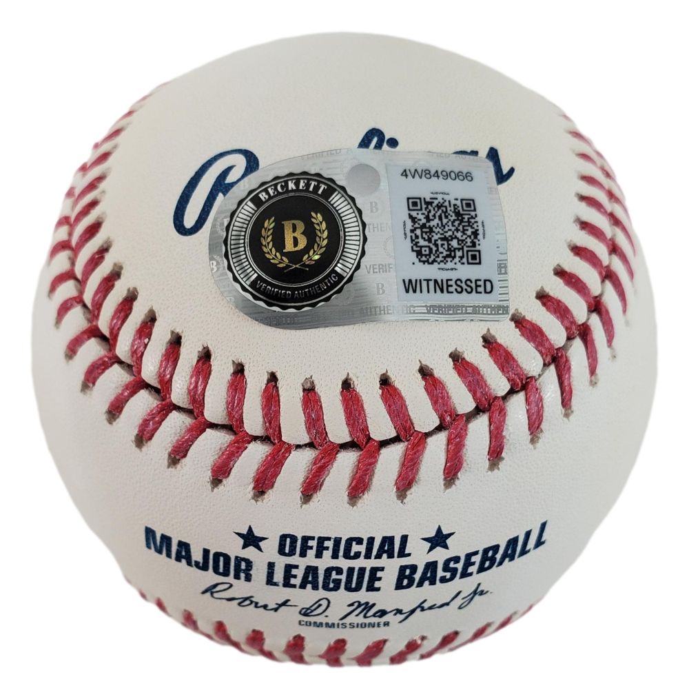 Sam Antonacci Chicago White Sox Signed Official MLB Baseball BAS