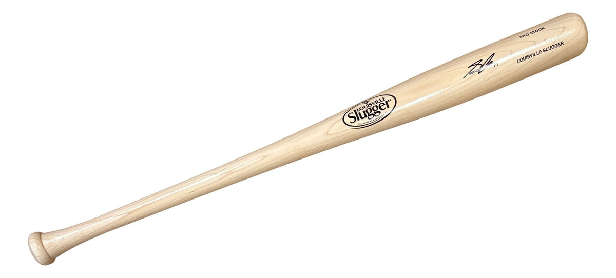 Sam Antonacci Chicago White Sox Signed Tan Louisville Slugger Bat BAS