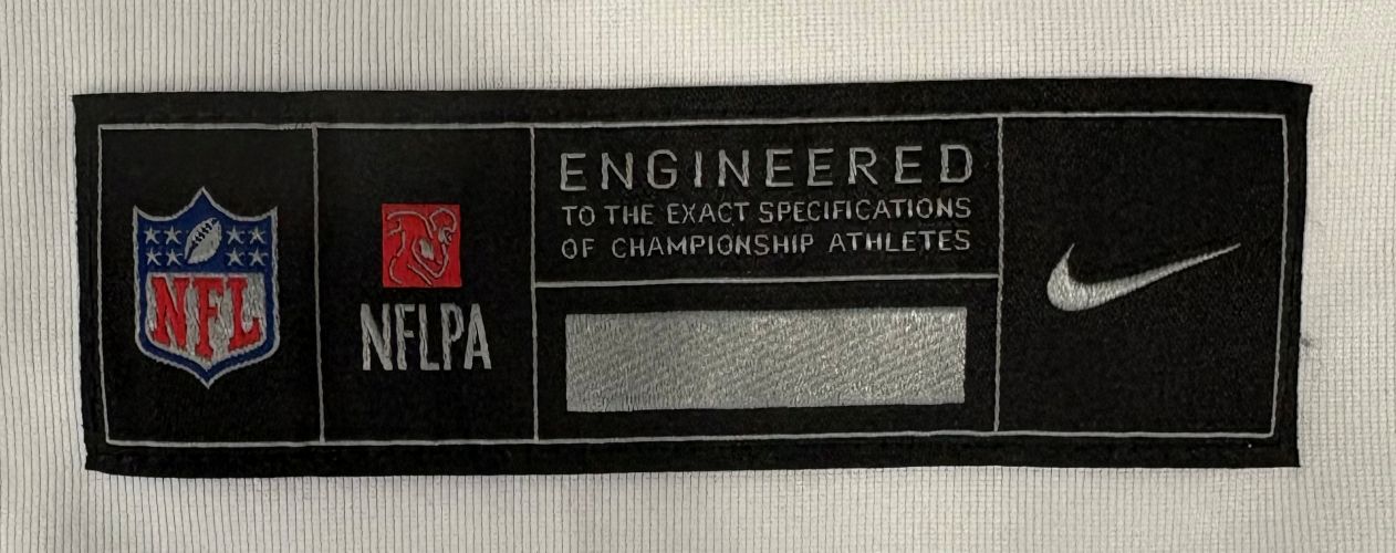 Sam LaPorta Signed Detroit Lions White Nike Game Replica Jersey BAS ITP