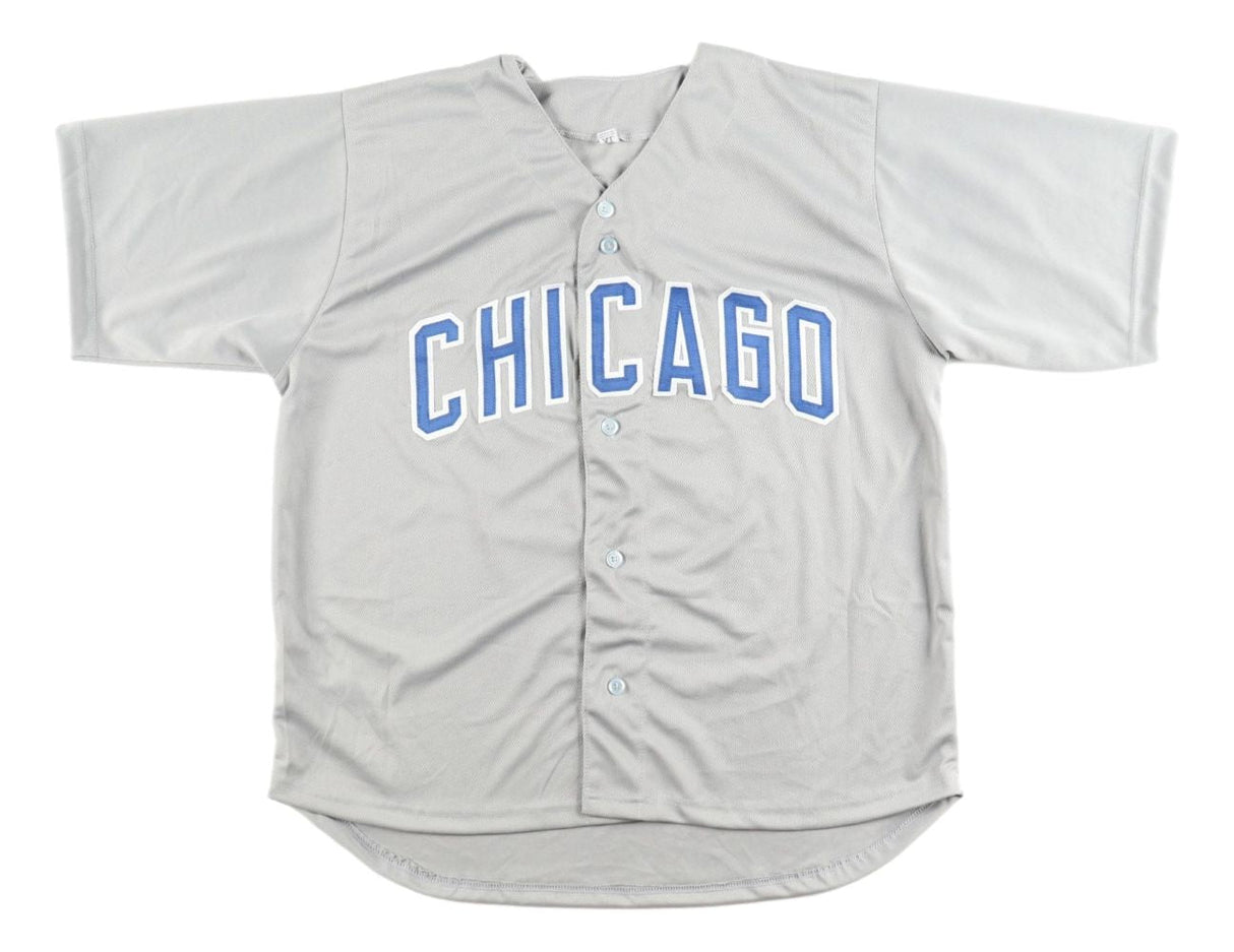 Sammy Sosa Chicago Signed Gray Baseball Jersey JSA QR