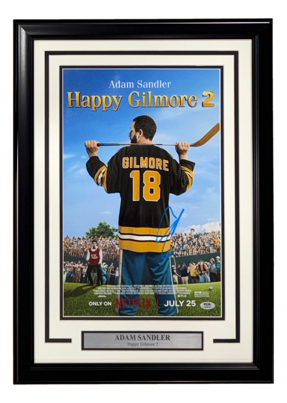 Adam Sandler Signed Framed 11x17 Happy Gilmore 2 Photo PSA/DNA AP89363