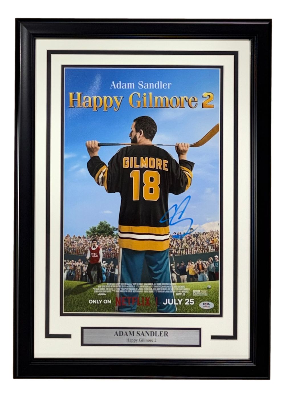 Adam Sandler Signed Framed 11x17 Happy Gilmore 2 Photo PSA/DNA AP89364