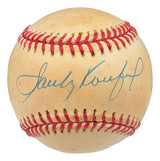 Sandy Koufax Brooklyn Dodgers Signed Official NL Baseball PSA/DNA AP49146