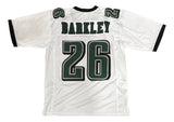 Saquon Barkley Philadelphia White Football Jersey