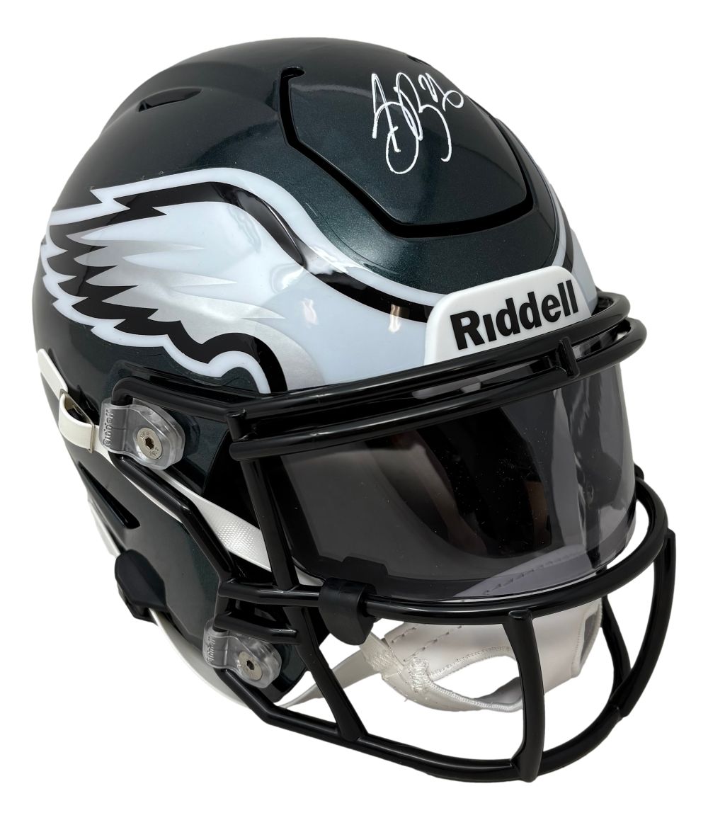 Saquon Barkley Signed Philadelphia Eagles New MIDI SpeedFlex Helmet PSA/DNA