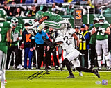 Saquon Barkley Signed 16x20 Eagles Reverse Hurdle Color Photo PSA/DNA ITP