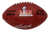 A Sports Integrity Saquon Barkley signed Philadelphia Eagles Super Bowl LIX "The Duke" football, authenticated by PSA/DNA.