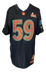 Saquon Barkley Signed Philadelphia Eagles Super Bowl 59 LIX Nike Limited Jersey PSA