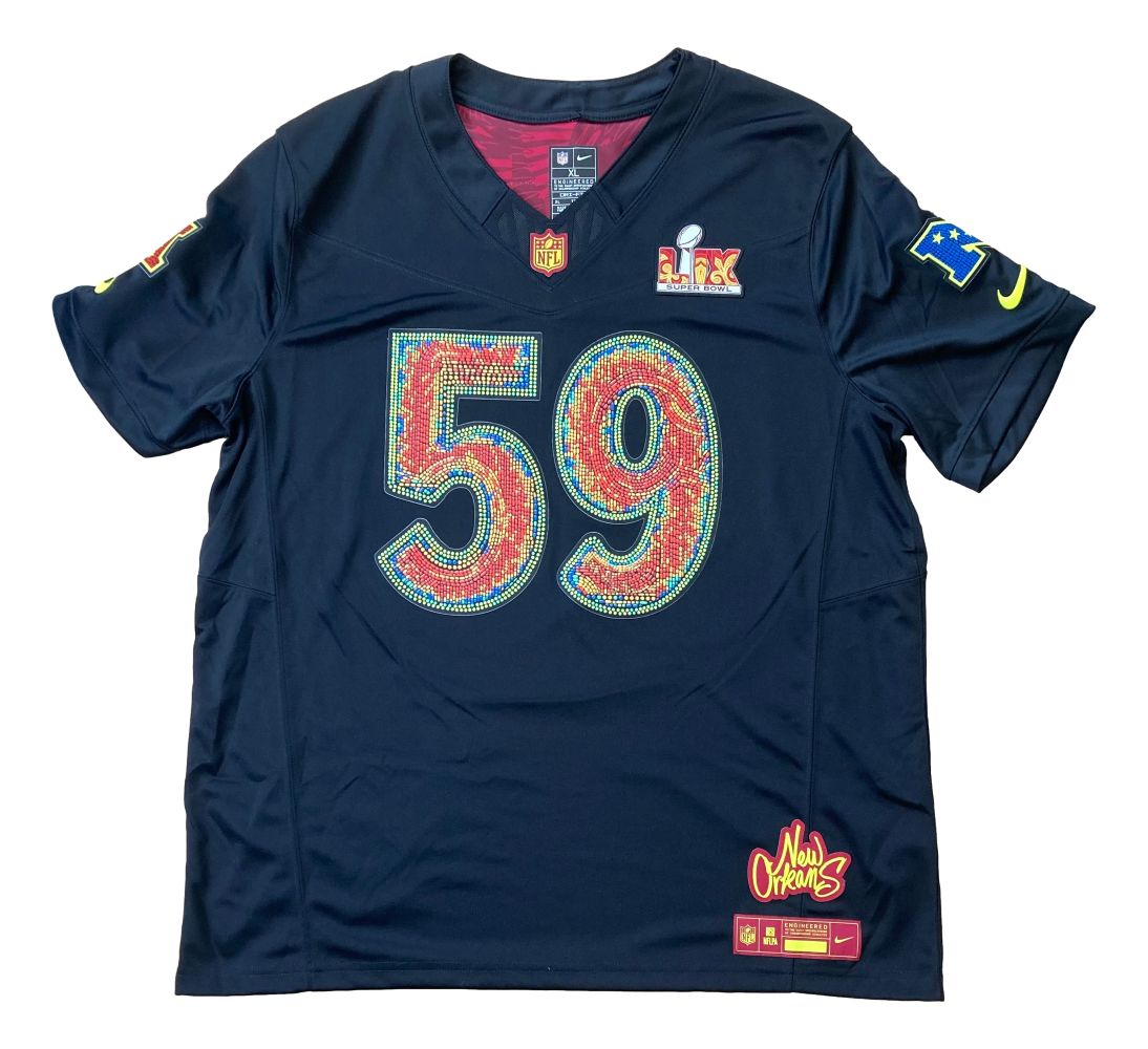 Saquon Barkley Signed Eagles Super Bowl 59 LIX Nike Limited Jersey PSA 3C89553