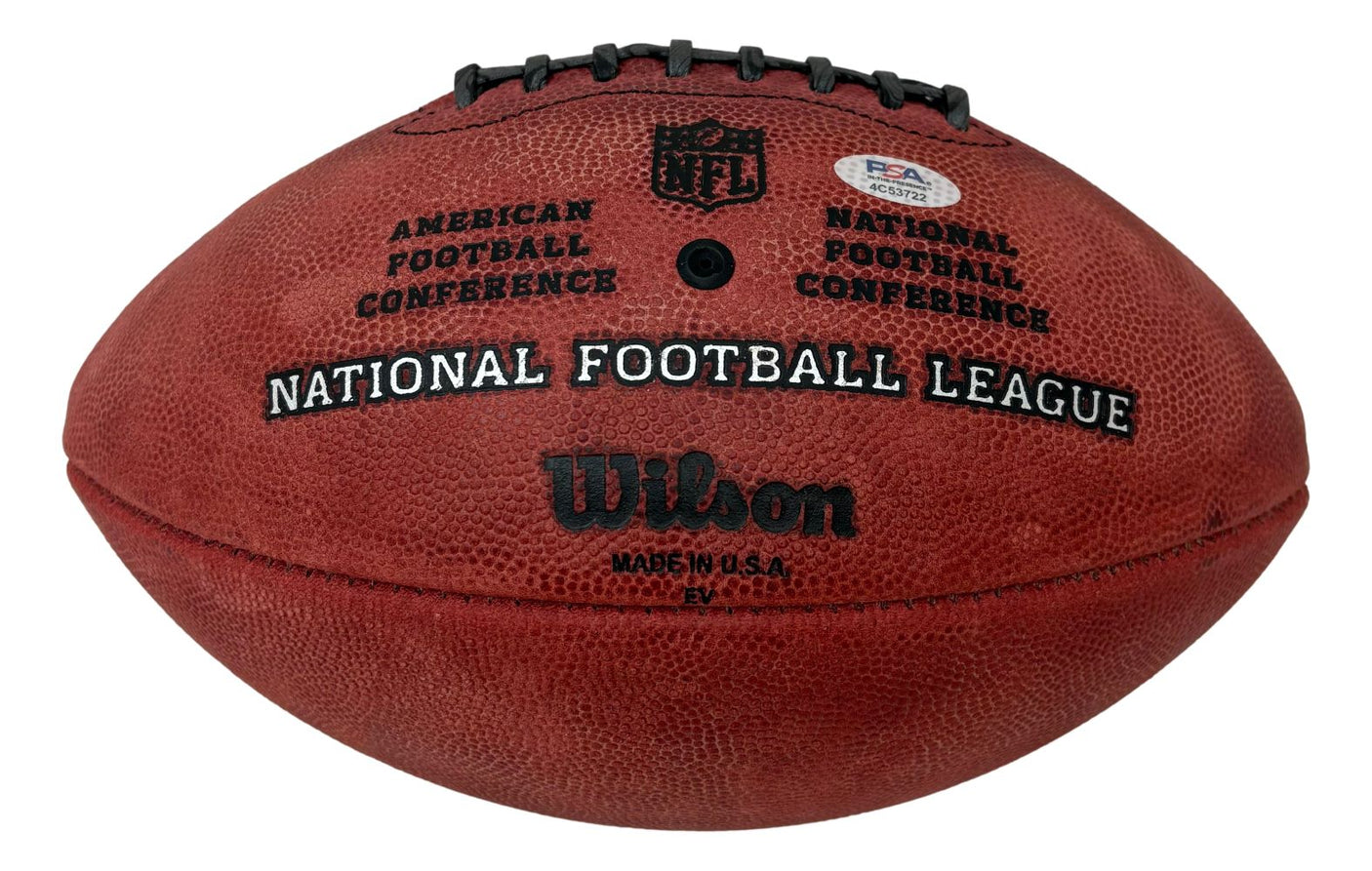 Saquon Barkley Signed Philadelphia Eagles Duke Logo Football PSA/DNA