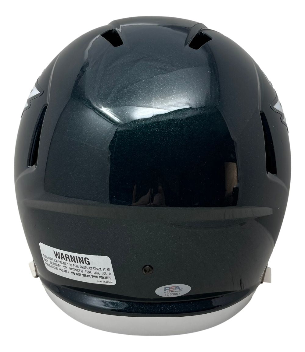 Saquon Barkley Signed Philadelphia Eagles Full Size Replica Speed Helmet PSA/DNA