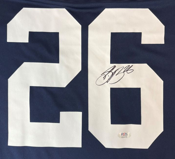 Saquon Barkley Signed Penn State Nike Replica Jersey PSA/DNA