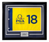 Scottie Scheffler Framed 2025 PGA Championship Flag w/ Laser Engraved Signature