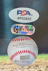 Kyle Schwarber Signed Framed 16x20 Philles City Connect Photo PSA/DNA
