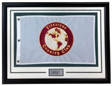 Scottie Scheffler Framed Bridgestone Country Club Flag w/ Laser Engraved Signature