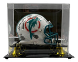 Sean Young Ace Ventura Signed Dolphins Mini Helmet Ray Finkle JSA QR w/ Case