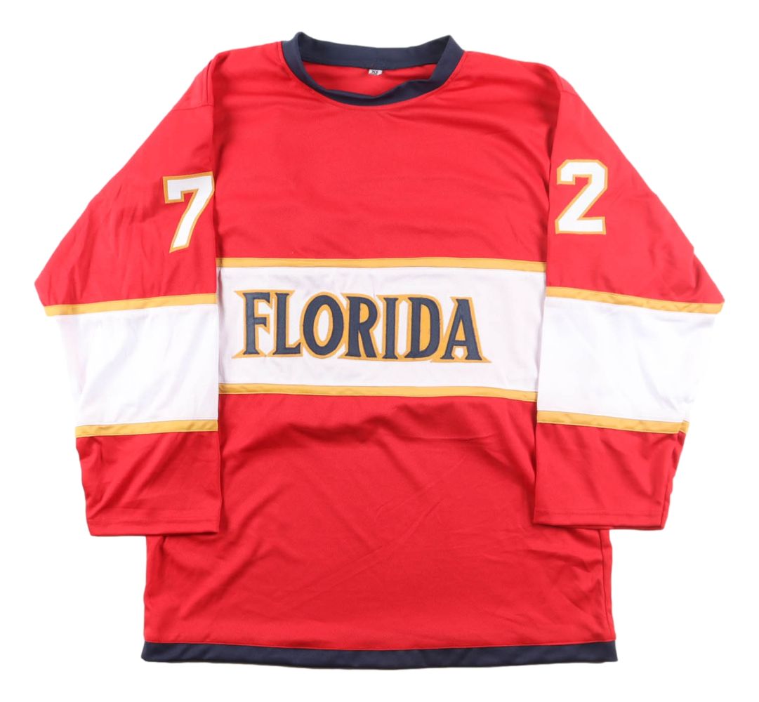 Sergei Bobrovsky Florida Signed Red Hockey Jersey BAS