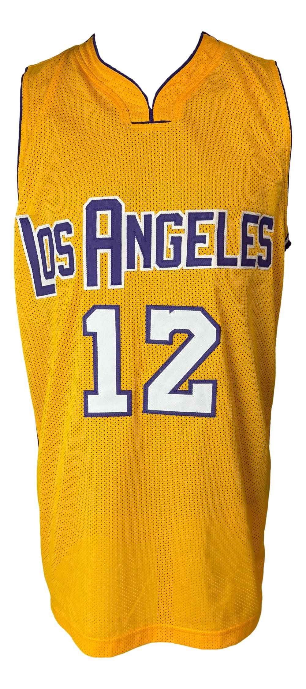 Shannon Brown Los Angeles Signed Yellow Basketball Jersey Sports Integrity