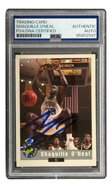 Shaquille O'Neal Signed 1992 Classic #1 Orlando Magic Rookie Card PSA/DNA