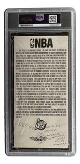 Shaquille O'Neal Lakers Signed 2001 NBA All-Star Game Ticket PSA/DNA Auto 10