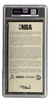 Shaquille O'Neal Lakers Signed 2002 NBA All-Star Game Ticket PSA/DNA Auto 10