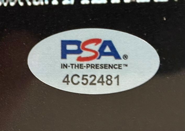 Charlie Sheen Signed Framed 11x17 Wall Street Photo PSA/DNA Hologram