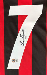 Andriy Shevchenko Signed AC Milan Adidas Soccer Jersey BAS