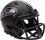 Unsigned Seattle Seahawks Riddell Black 2026 Salute To Service Speed Mini Helmet Stock #268089