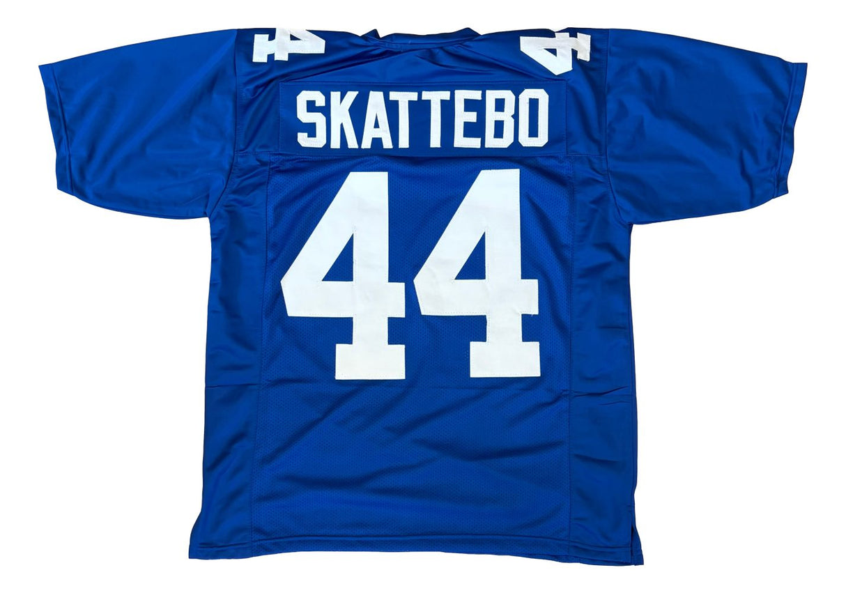 Cam Skattebo New York Blue Football Jersey