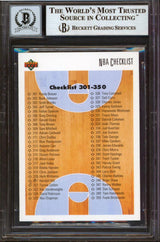 David Stern Signed 1991 Upper Deck #400 Card Auto Graded Mint 10! BAS Slabbed