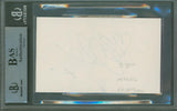 Elle Macpherson Friends Authentic Signed 3x5 Index Card Autographed BAS Slabbed