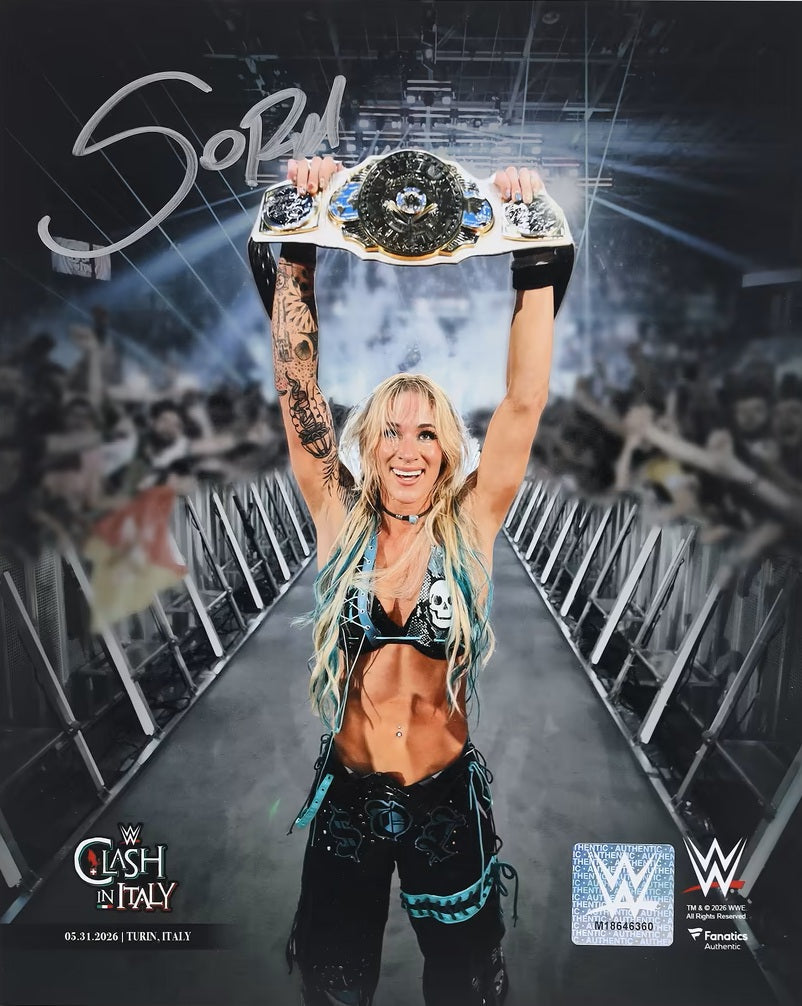 Sol Ruca Signed 8x10 WWE Women's IC Champion Photo Fanatics