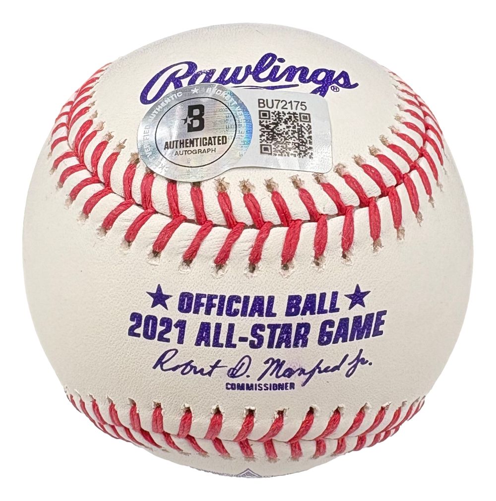 Juan Soto New York Mets Signed 2021 MLB All-Star Game Baseball BAS