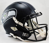 Unsigned Seattle Seahawks Blue Replica Speed Full Size Helmet Stock #105704