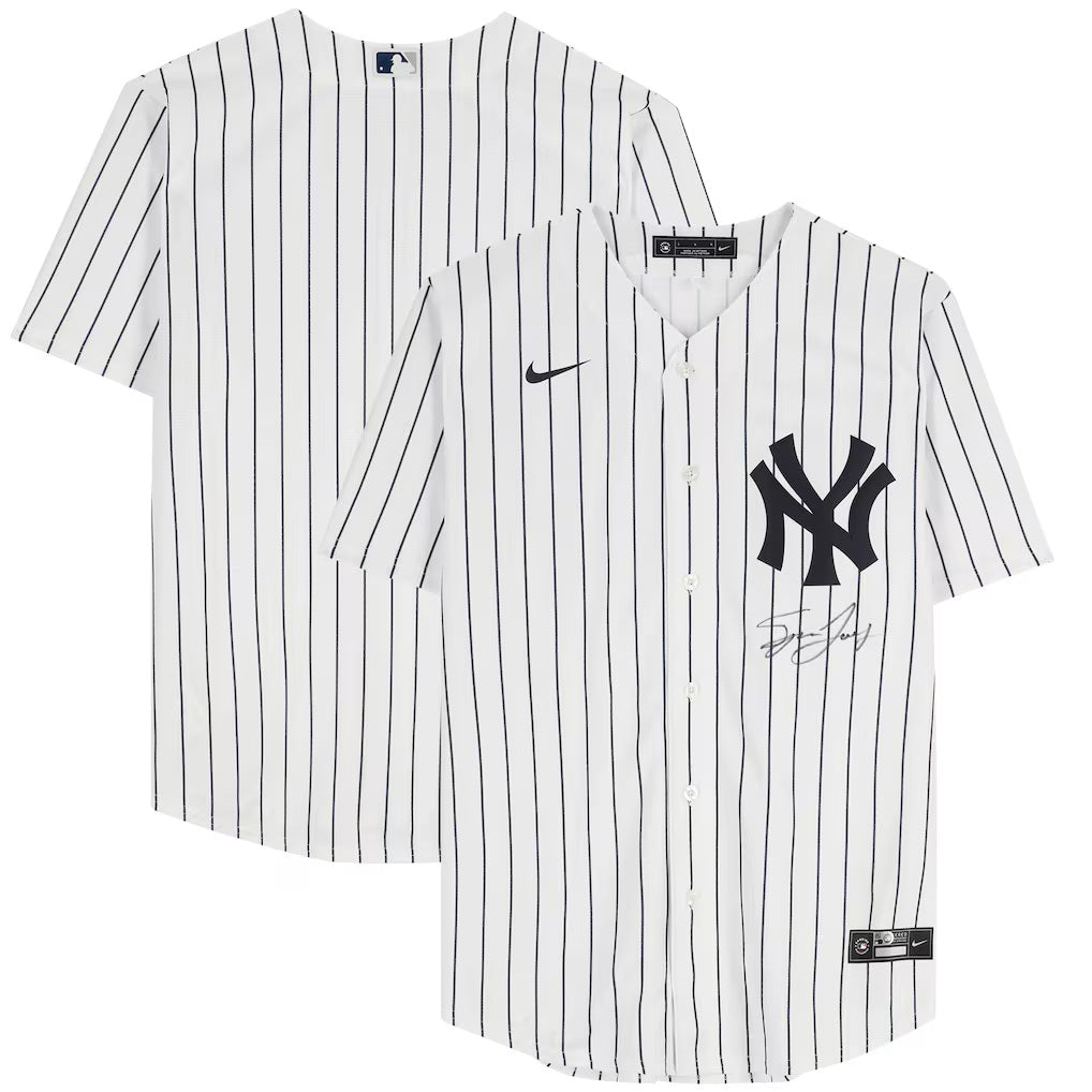 Spencer Jones Signed on Front New York Yankees Nike Replica Jersey Fanatics