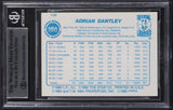 Jazz Adrian Dantley "6x All Star, HOF 2008" Signed 1985 Star #138 Card BAS Slab