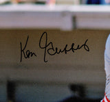 Ken Griffey Sr. Autographed 16x20 Photo Cincinnati Reds Beckett BAS Witness Stock #248594